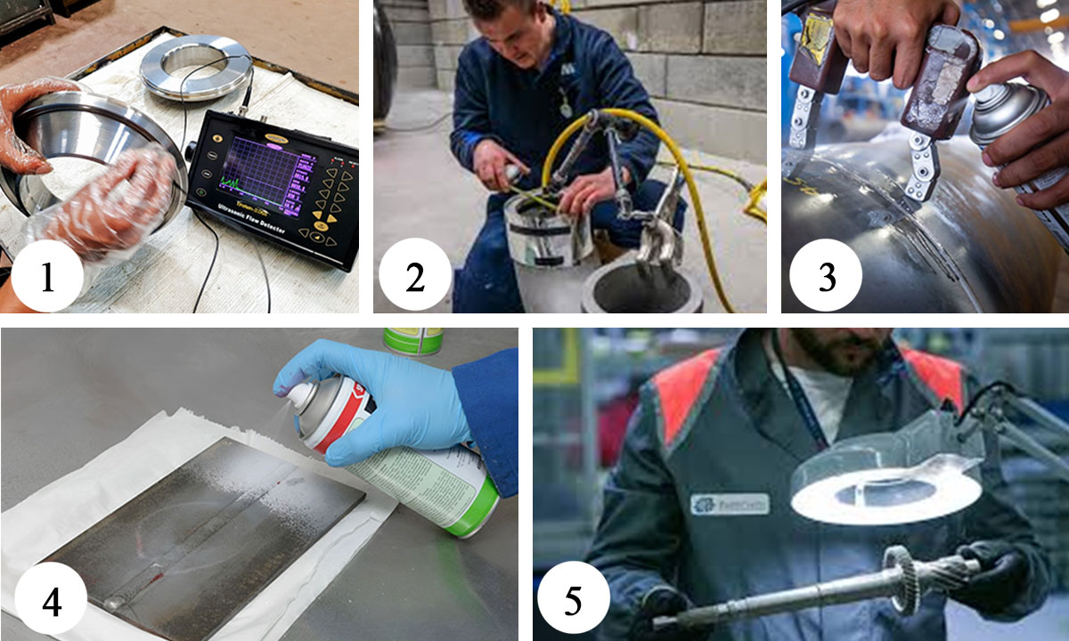 types of non destructive testing methods
