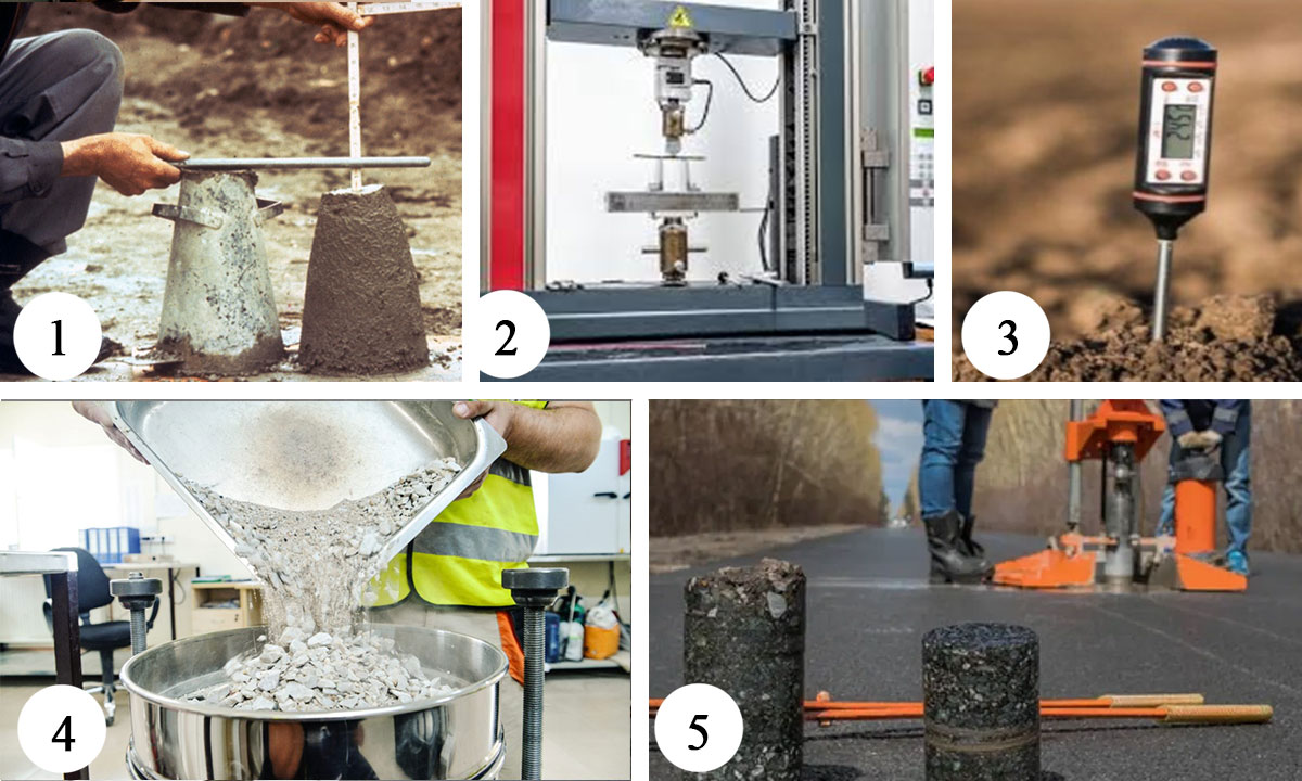 types of Matirial testing process